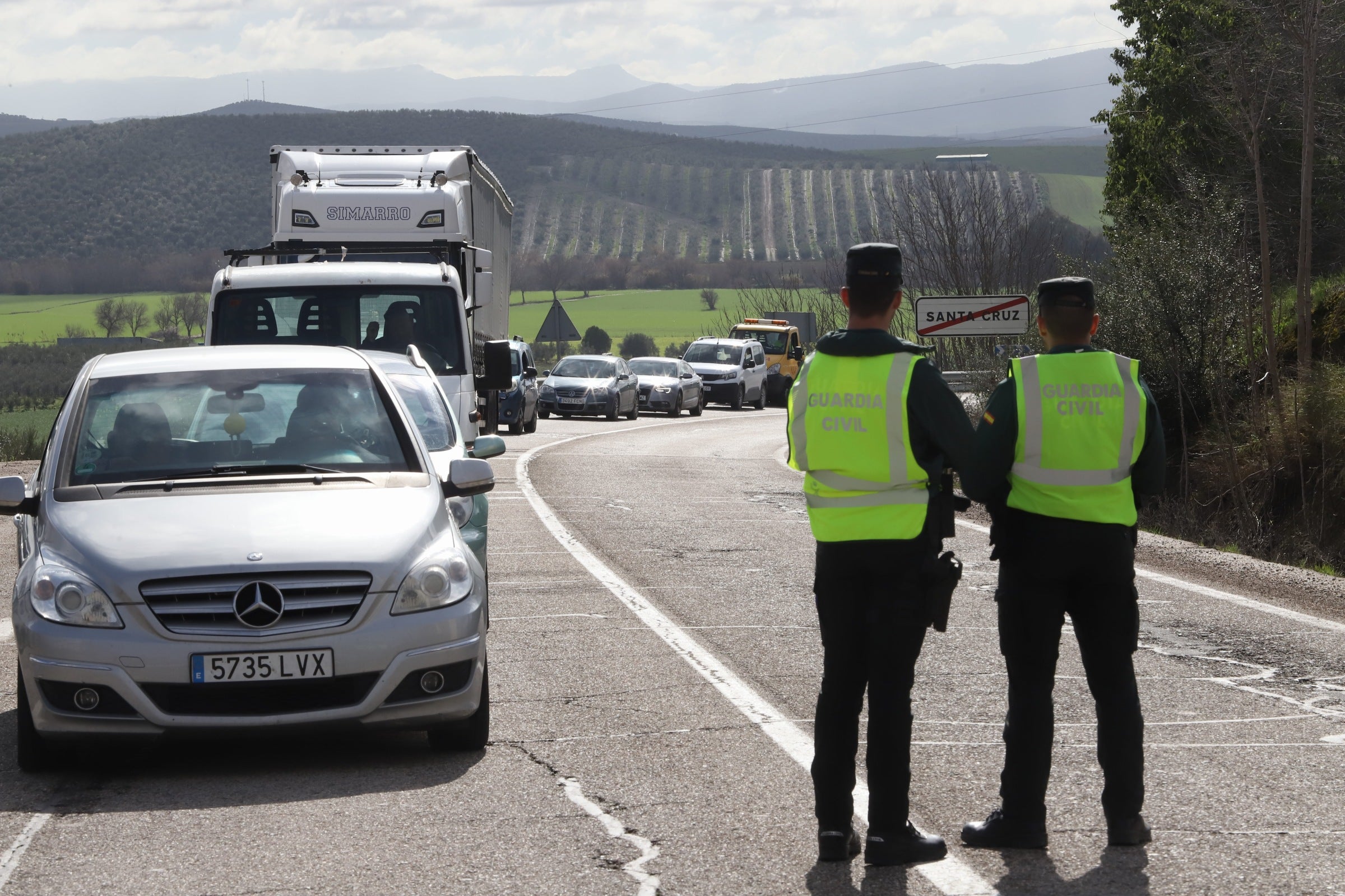 Fotos: las tractoradas colapsan varias carreteras de Córdoba