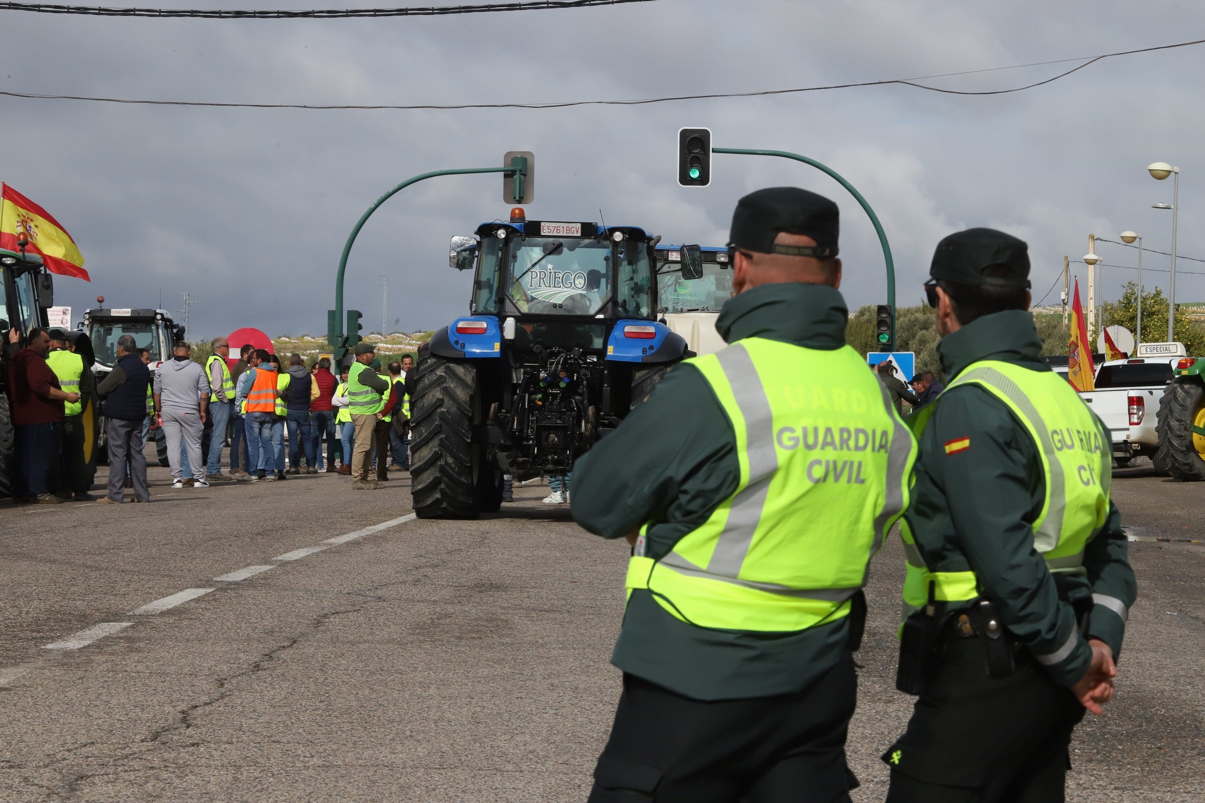 Fotos: las tractoradas colapsan varias carreteras de Córdoba