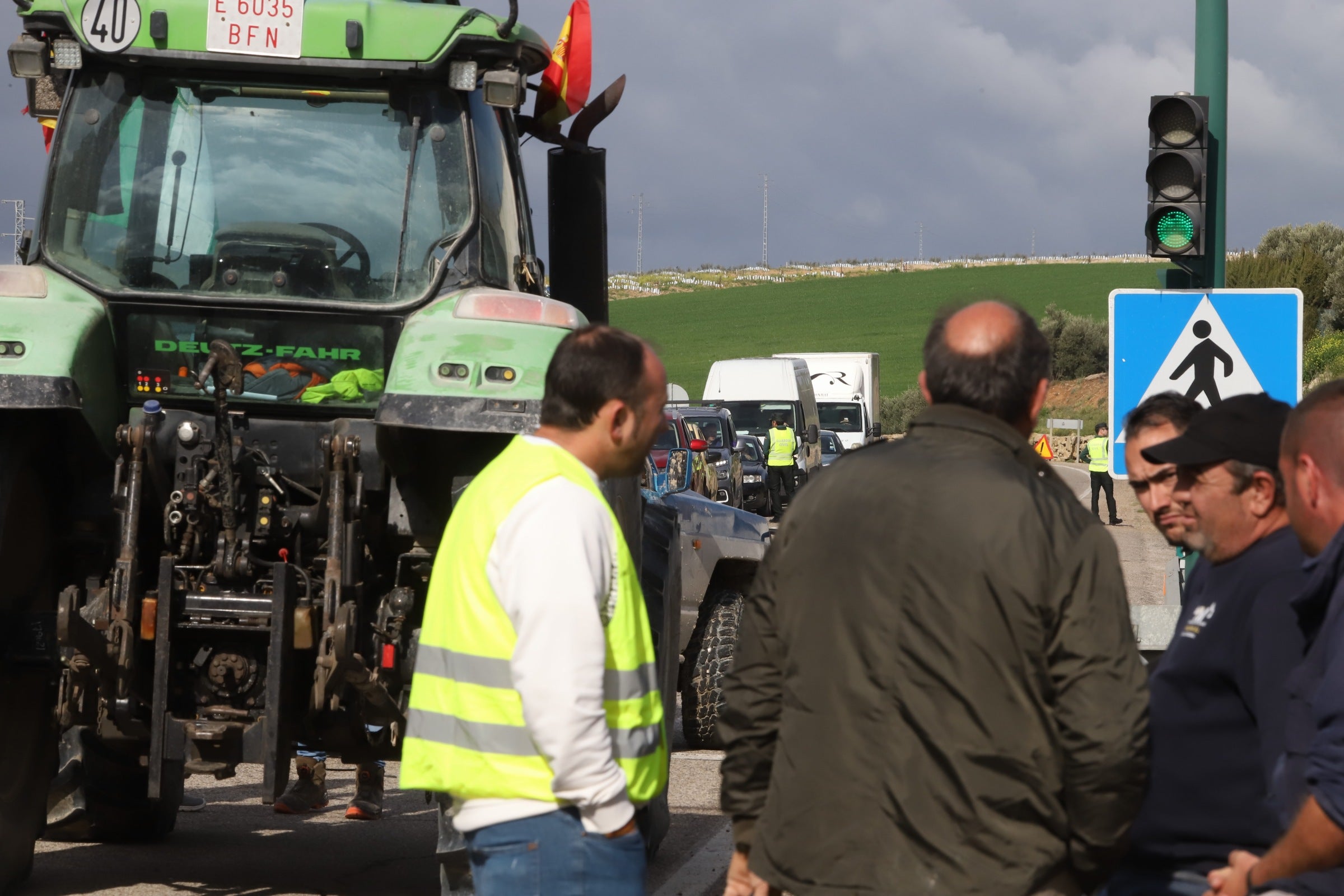 Fotos: las tractoradas colapsan varias carreteras de Córdoba