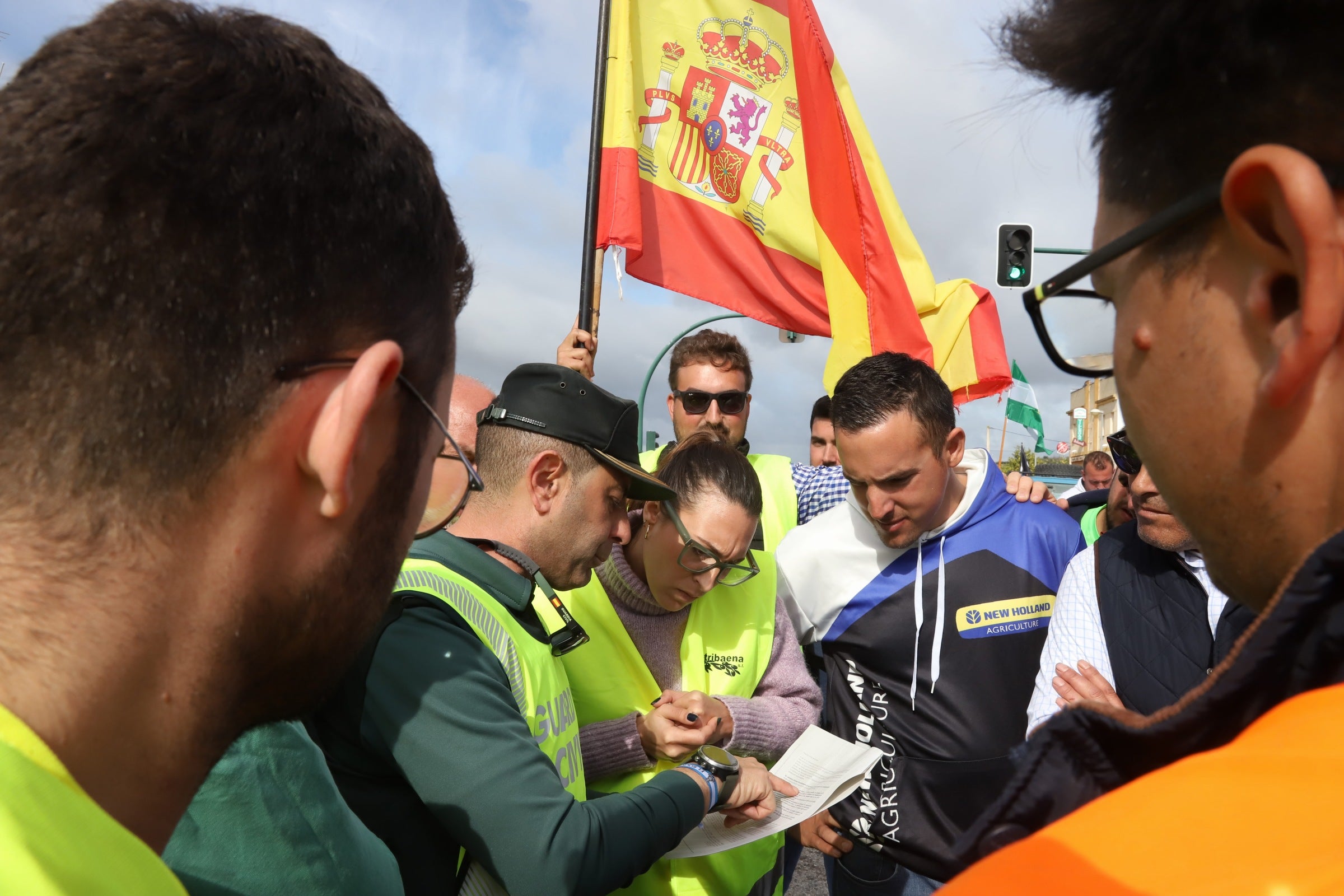 Fotos: las tractoradas colapsan varias carreteras de Córdoba