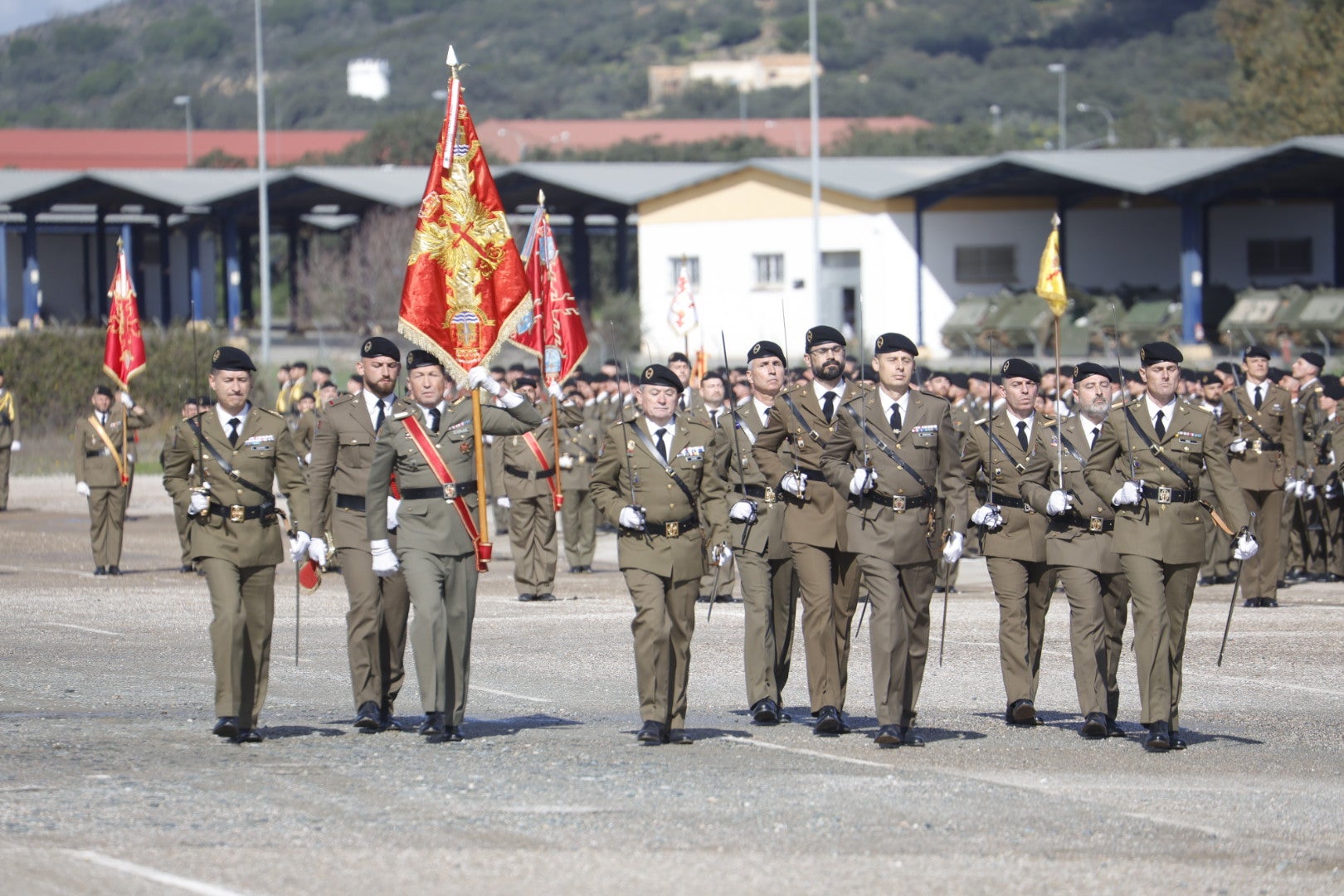 Fotos: la toma de posesión del nuevo general de la Brigada de Cerro Muriano