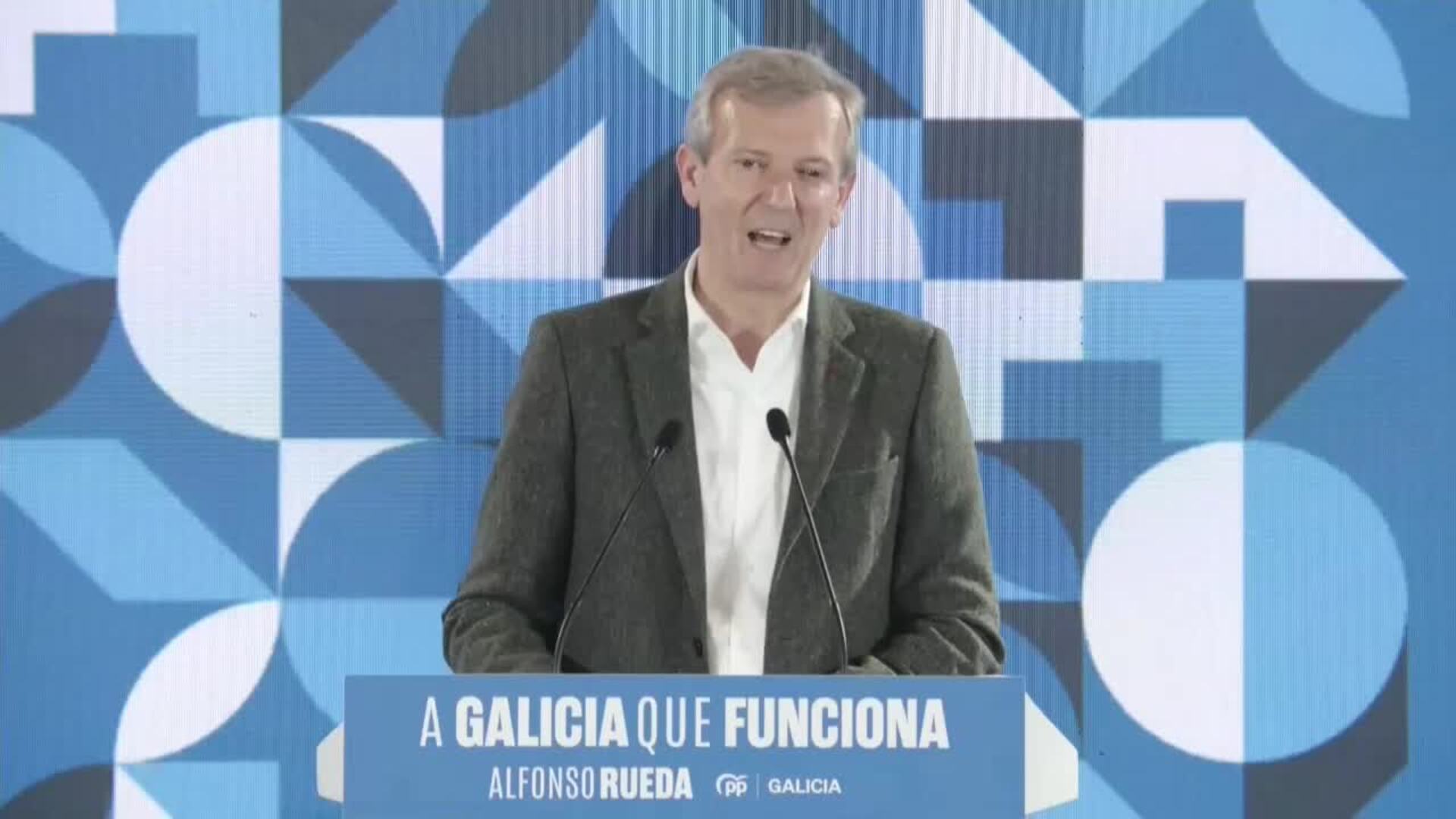 Rueda cree que Galicia ha dado “un frenazo en seco a Sánchez y a sus socios nacionalistas”