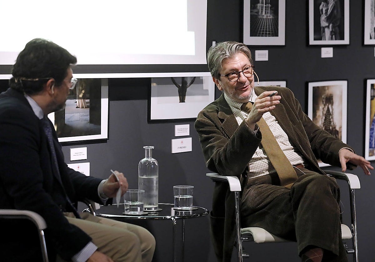 Ignacio Camacho, durante su conferencia en Córdoba