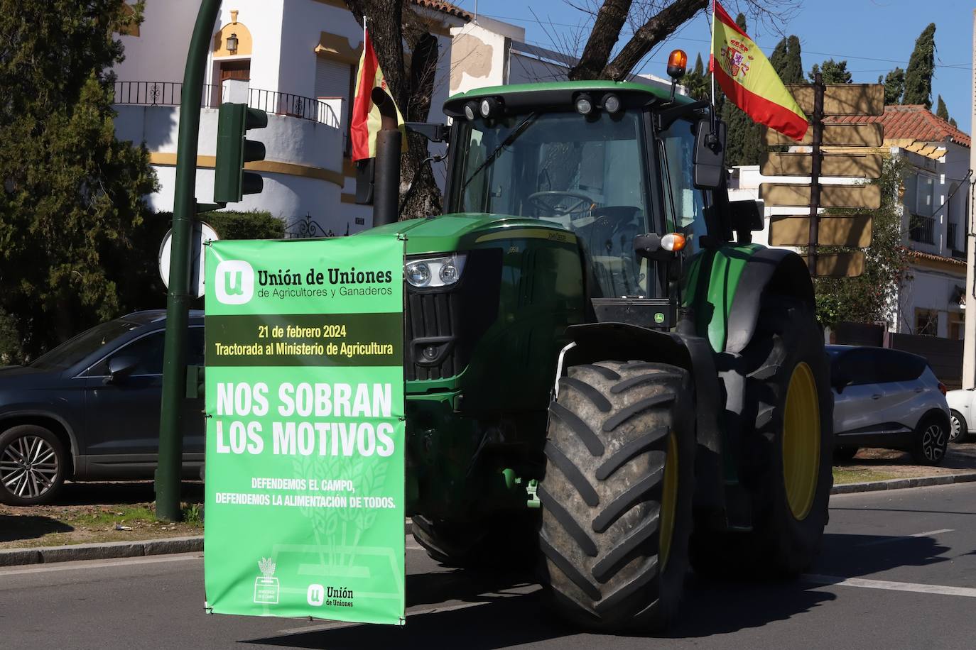 Fotos: la tensa protesta de los agricultores de Córdoba