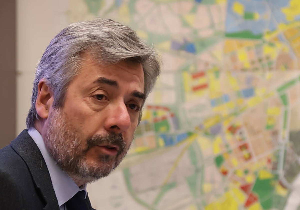 El portavoz del Gobierno Local, MIguel Ángel Torrico, este miércoles en la Gerencia