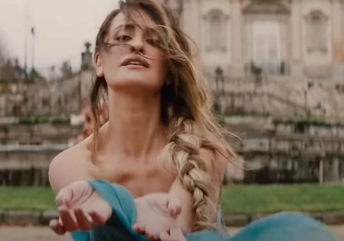 Penelope Cruz rueda en La Granja el ltimo videoclip del rapero