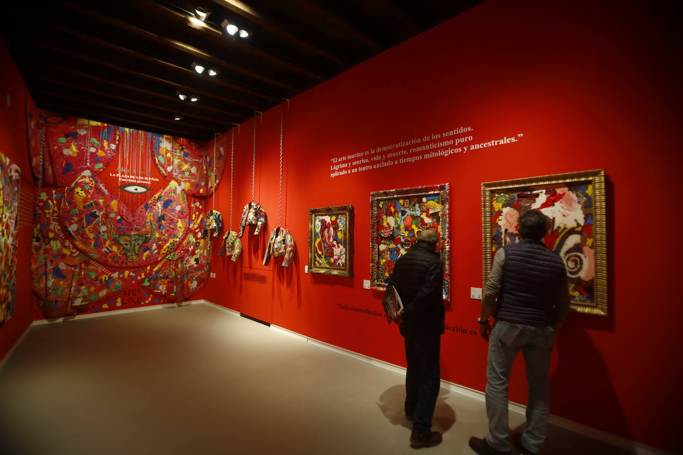 Fotos: la impactante exposición de Aldo Comas en el Museo Taurino de Córdoba