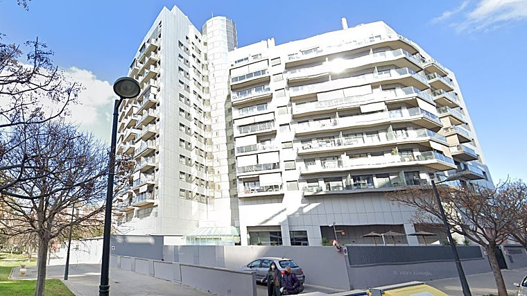 Imagen del edificio antes del incidente