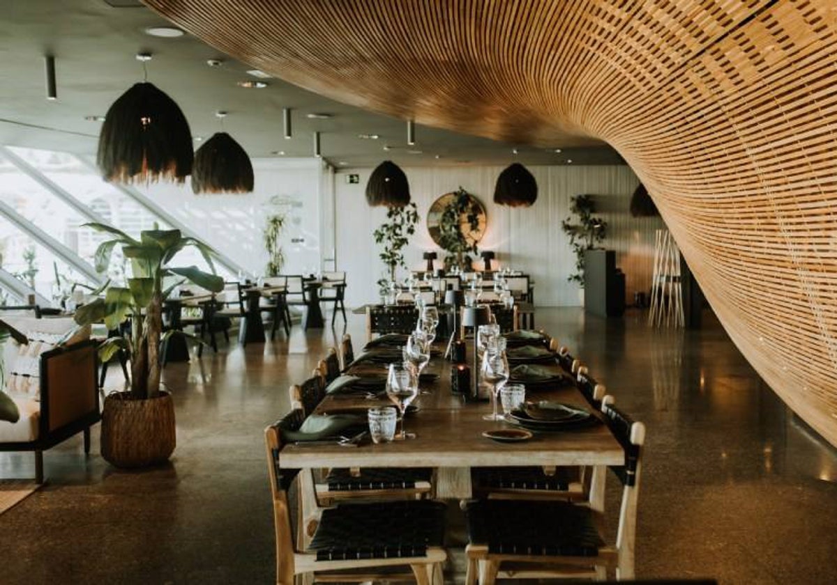 Imagen del restaurante Contrapunto del Palau de les Arts de Valencia