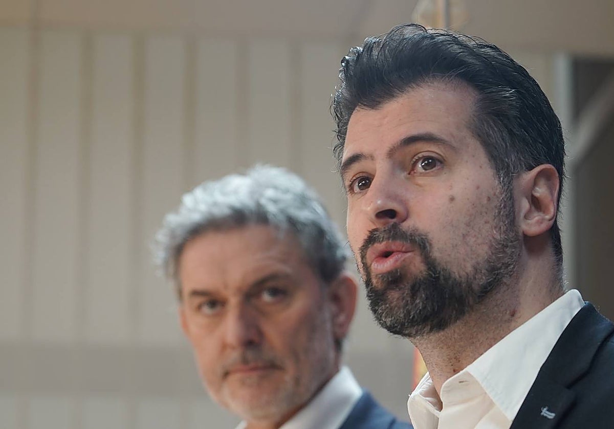 El secretario general del PSOE de Castilla y León, Luis Tudanca, en una imagen de archivo