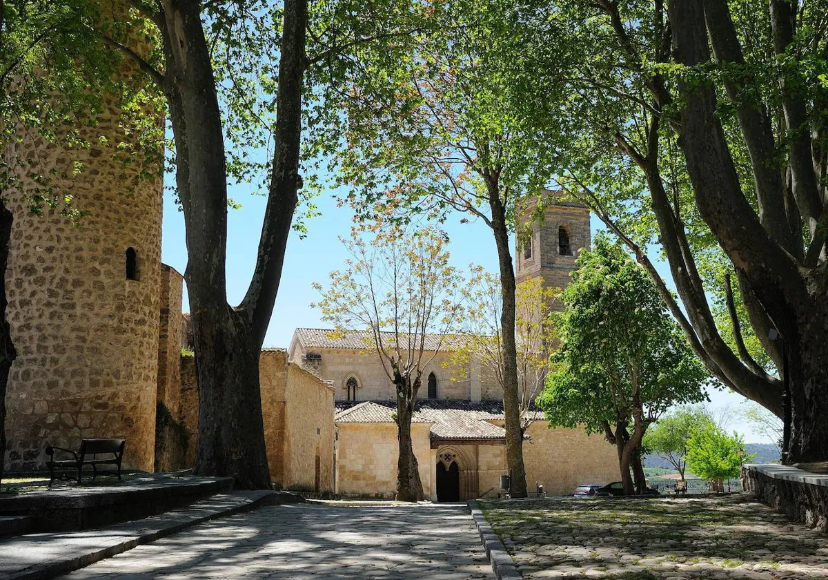 Imagen de la iglesia de Santa María de la Peña