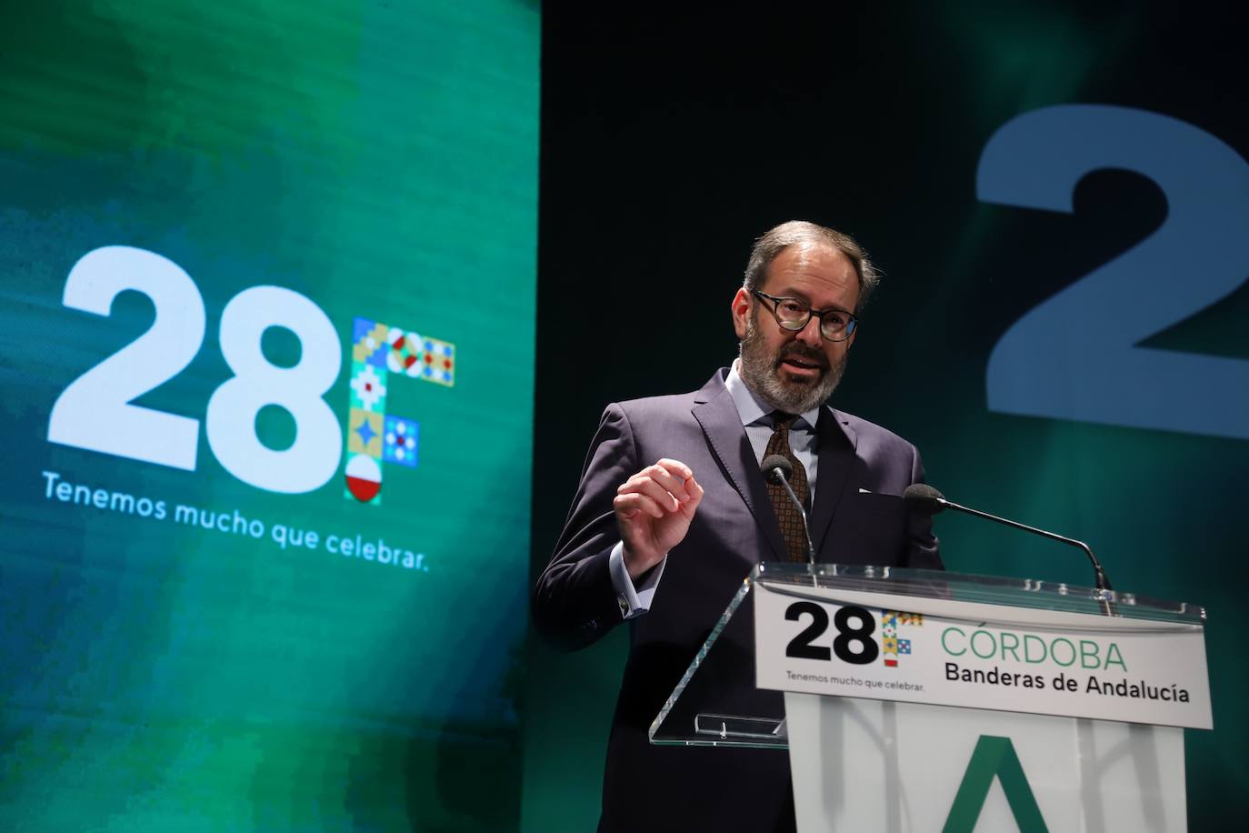 Fotos: la solemne entrega de las banderas de Andalucía en Córdoba