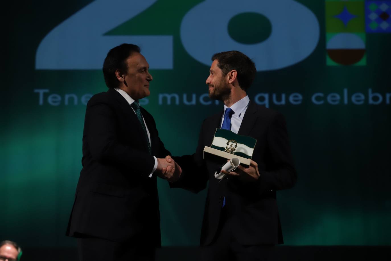 Fotos: la solemne entrega de las banderas de Andalucía en Córdoba