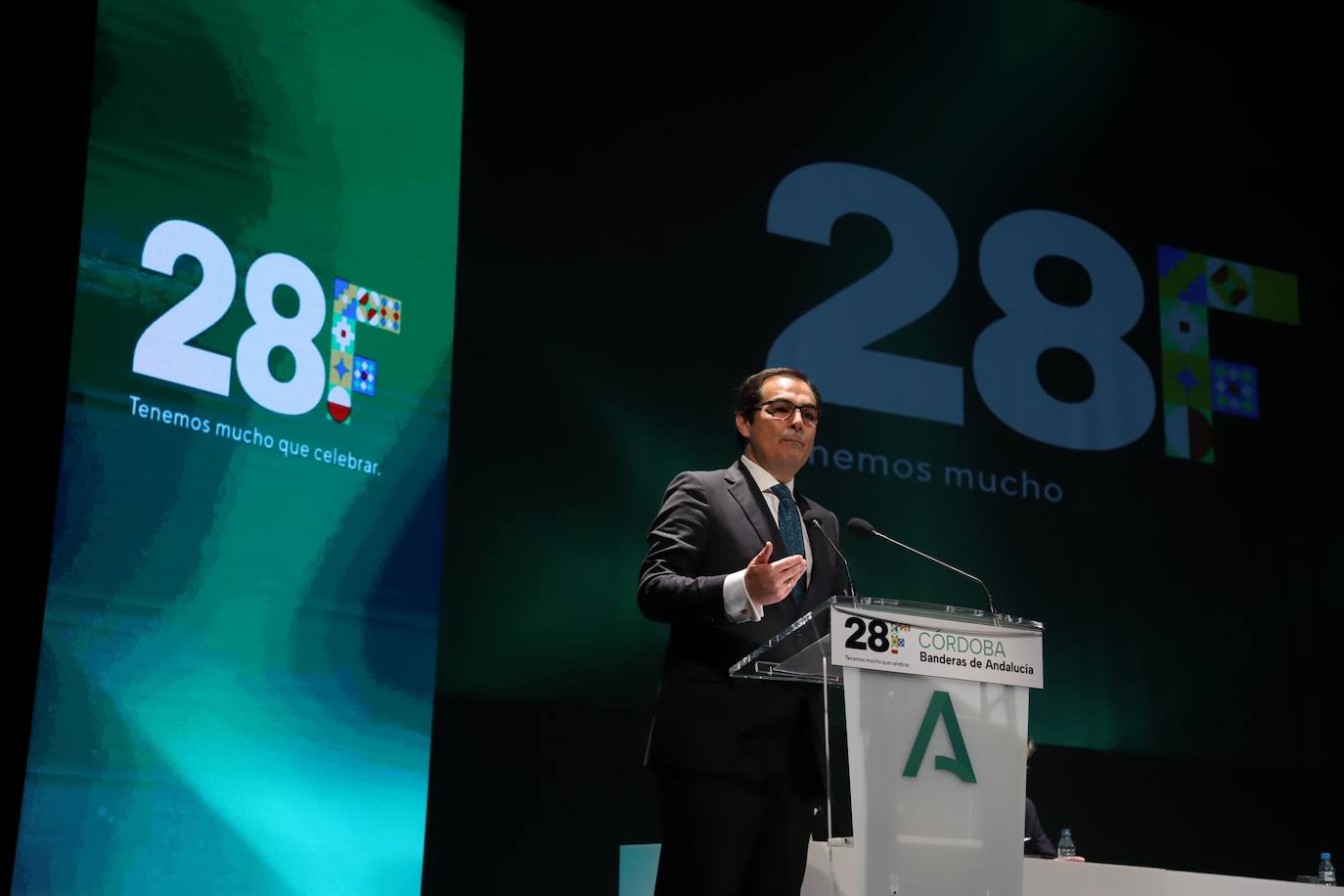 Fotos: la solemne entrega de las banderas de Andalucía en Córdoba