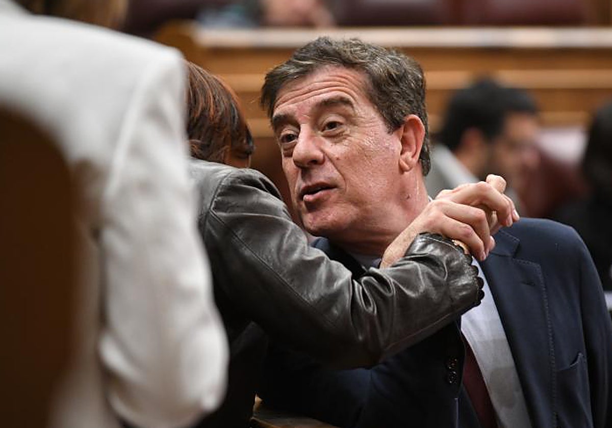 José Ramón Gómez Besteiro, esta semana en el pleno del Congreso de los Diputados