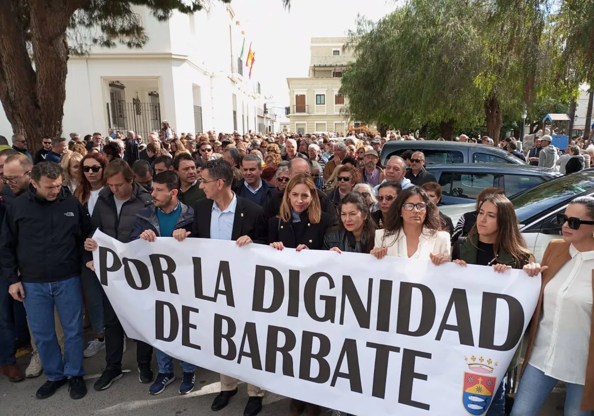 Manifestación de este domingo en la localidad gaditana de Barbate