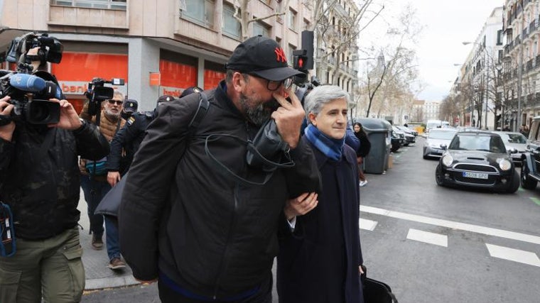 Koldo García, a su salida de la Audiencia Nacional