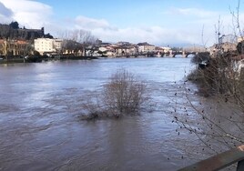 Declarada en Burgos la fase de emergencia ante el riesgo de inundaciones como consecuencia del temporal