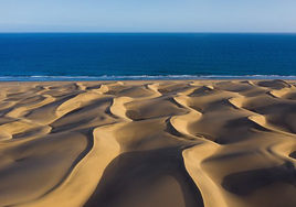 'Destrozar' el paraje natural de las Dunas de Maspalomas cuesta 600 euros