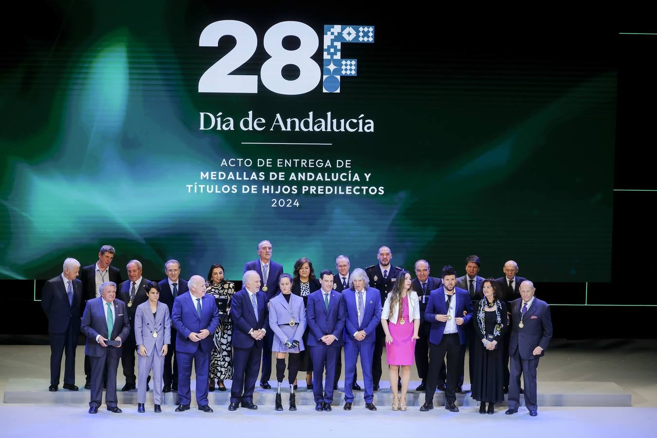 Entrega de las Medallas de Andalucía 2024