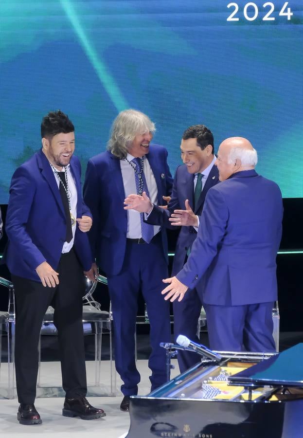 Entrega de las Medallas de Andalucía 2024