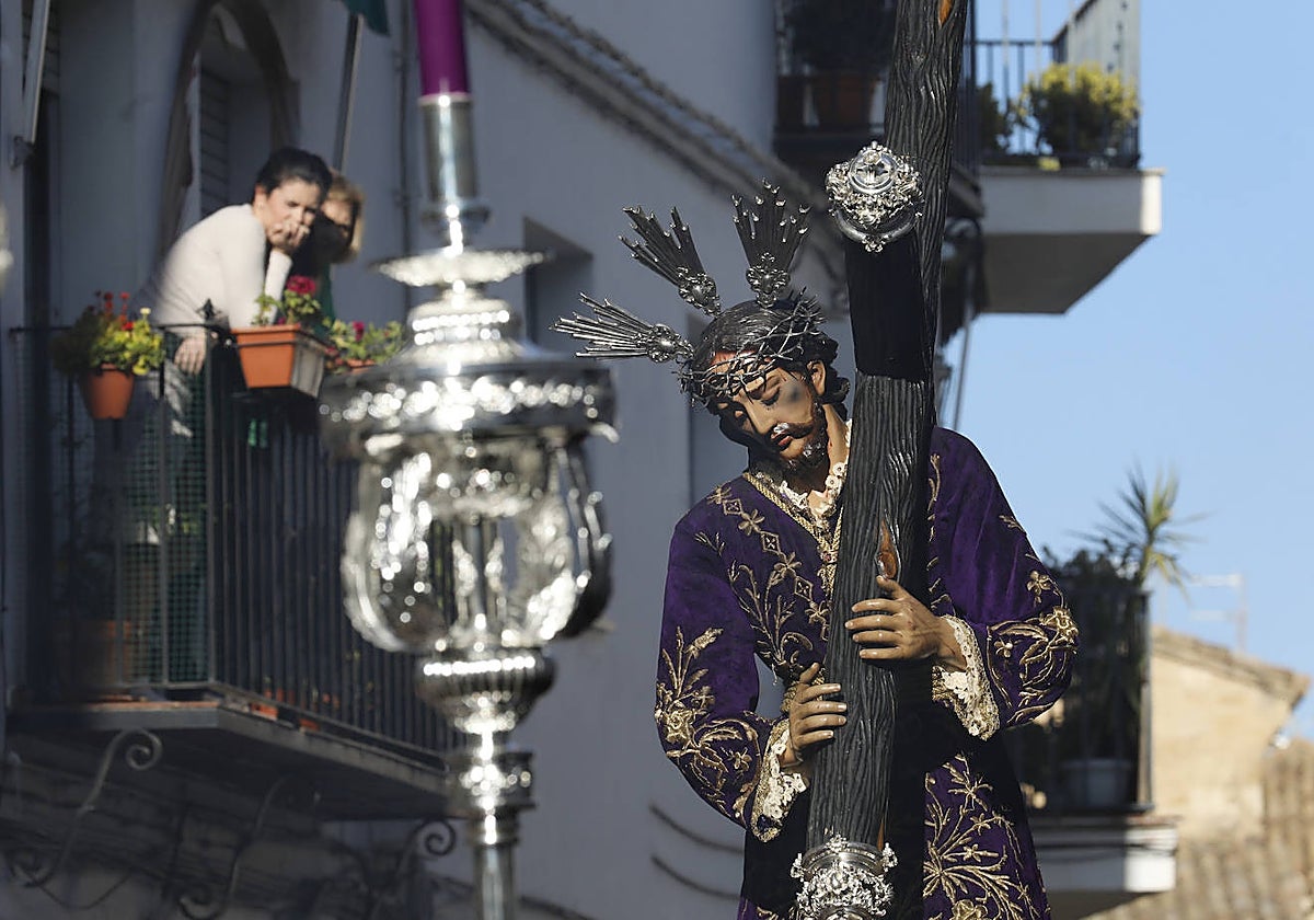 El Señor del Calvario, este miércoles, en vía crucis de traslado extraordinario