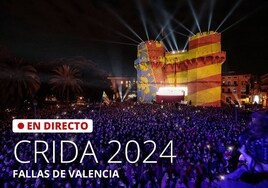 Crida de las Fallas de Valencia 2024, en directo