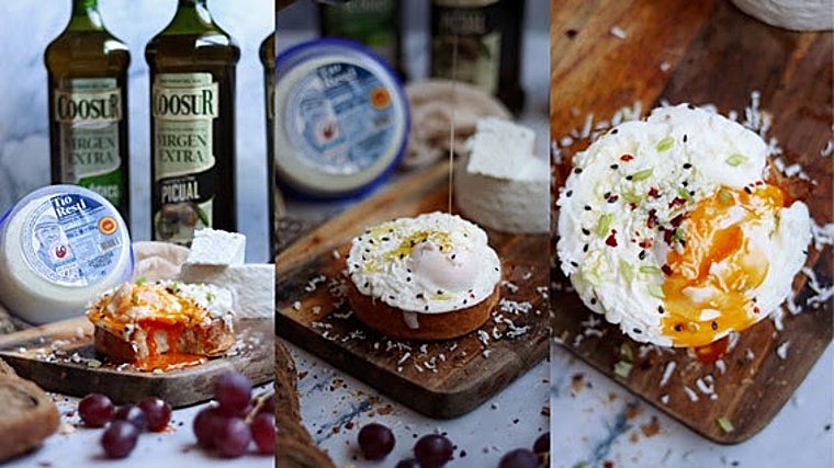 Cinco deliciosas tostadas con queso y aceite de oliva para desayunar con lo mejor de nuestra tierra