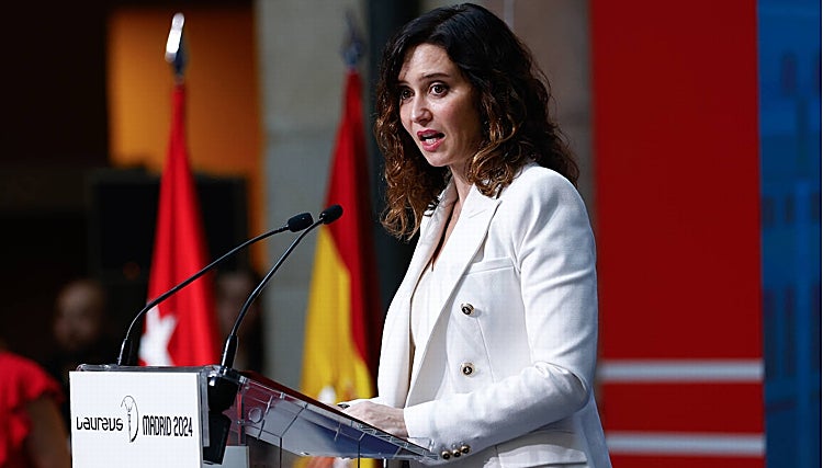 Isabel Díaz Ayuso, presidenta de la Comunidad de Madrid