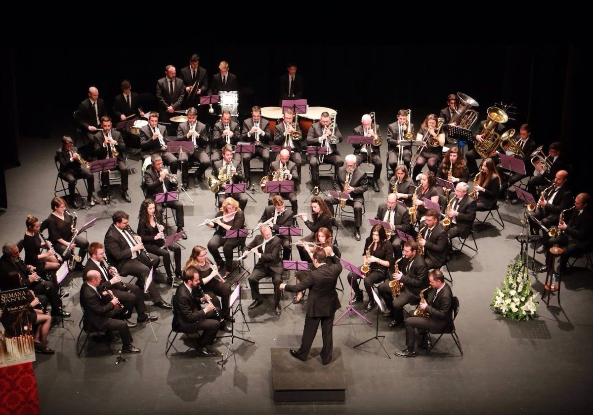 Un concierto anterior de la Unión Musical Benquerencia