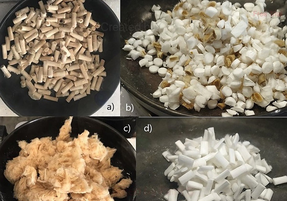 Proceso de conversión del residuo en aislante