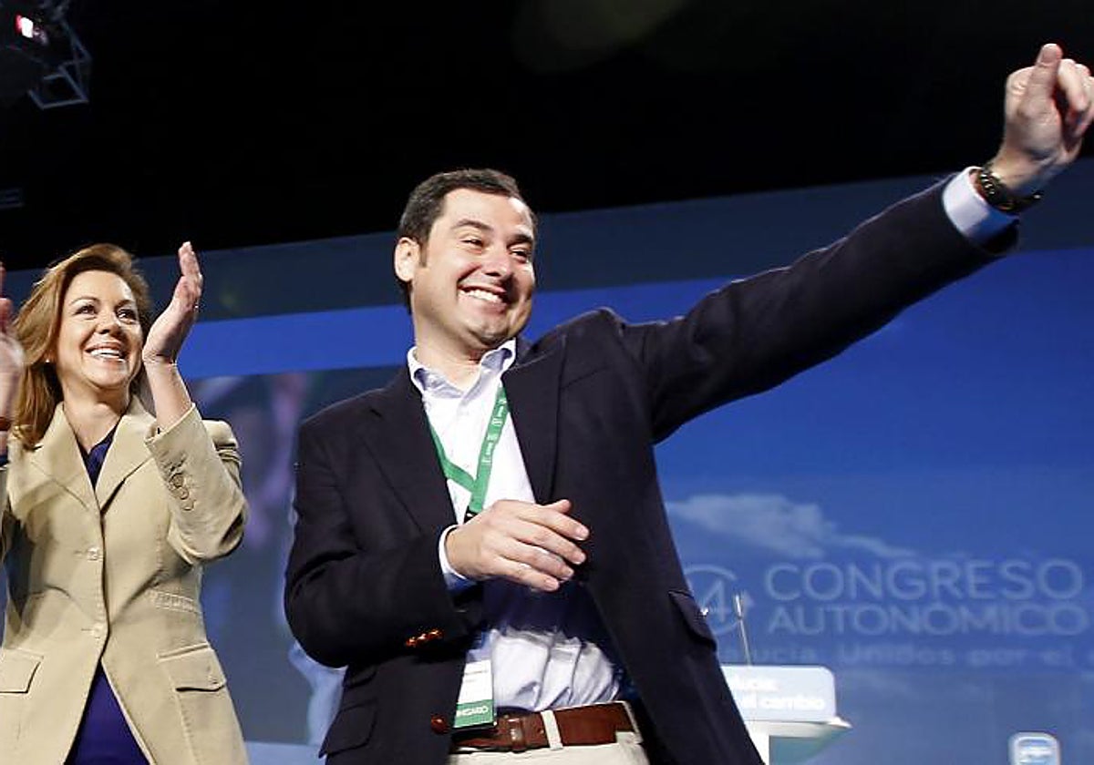 Juanma Moreno cumple diez años como presidente del PP andaluz: «Soñamos ...