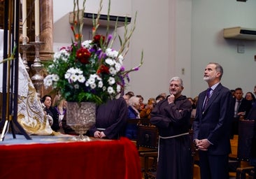 Felipe VI renueva la devoción de la Corona a Jesús de Medinaceli