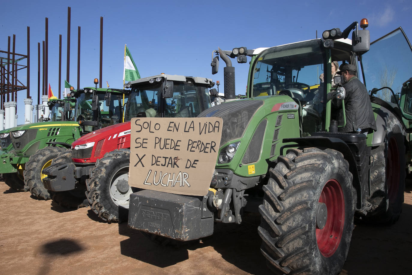 Fotos: la tractorada del campo a su paso por el centro de Córdoba