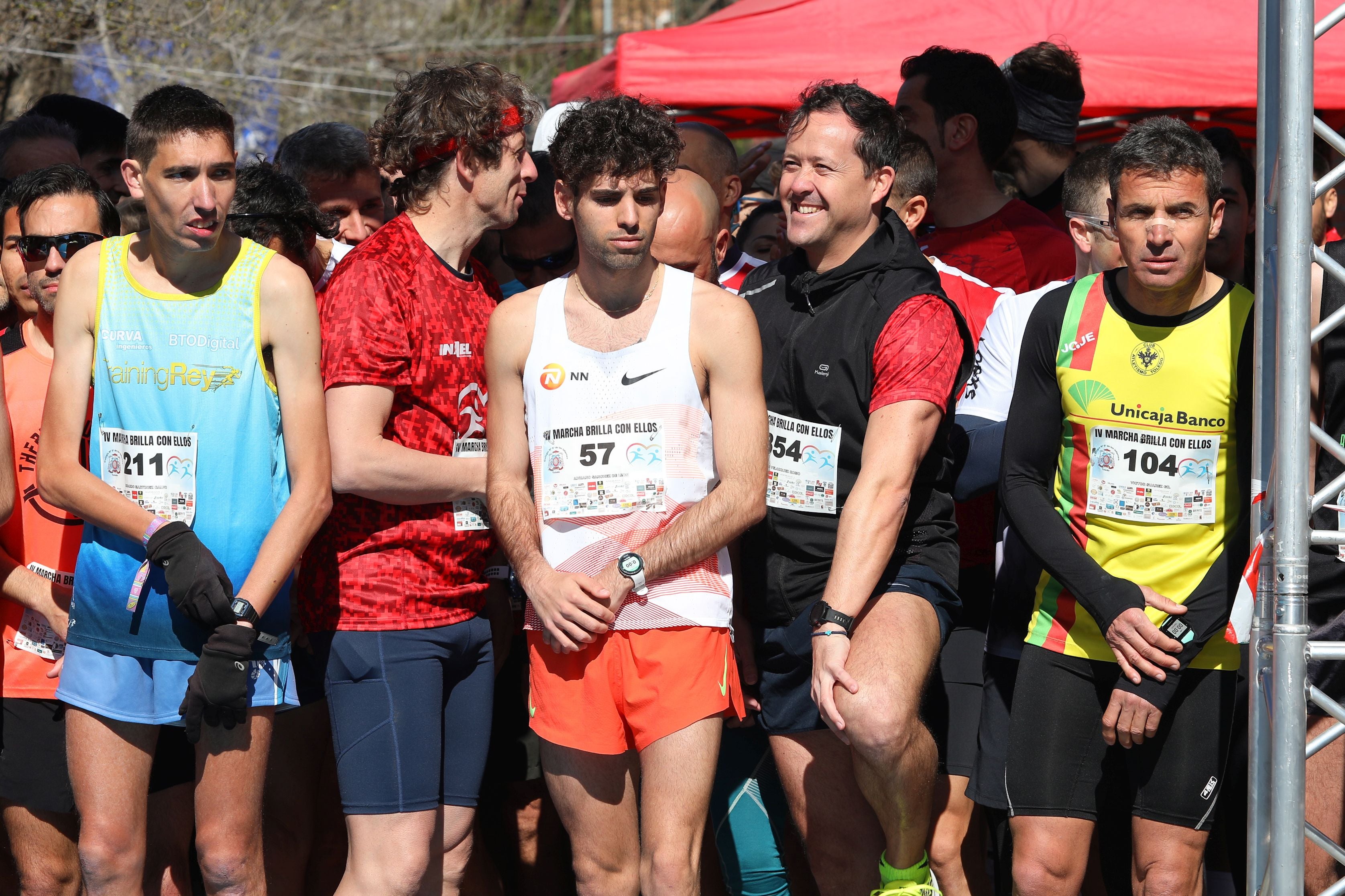 Toledo se vuelca con la marcha y la carrera &#039;Brilla con ellos&#039; contra el cáncer infantil
