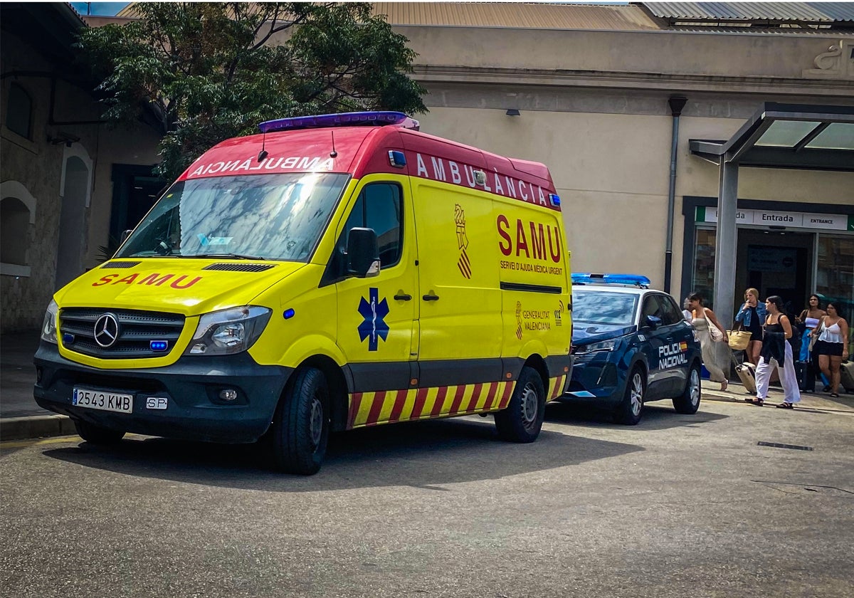 Imagen de una unidad del SAMU