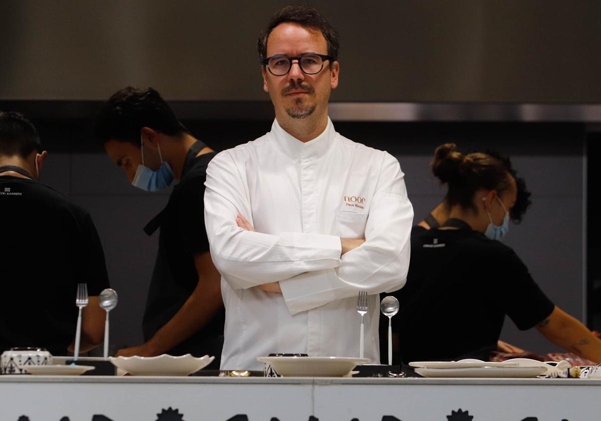 Paco Morales en la cocina de Noor