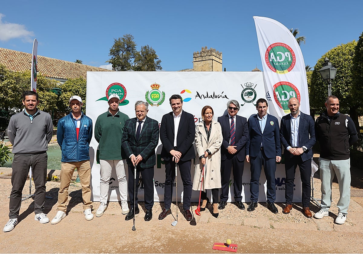 Presentación del PGA Spain Golf Tour en el Alcázar de los Reyes Cristianos
