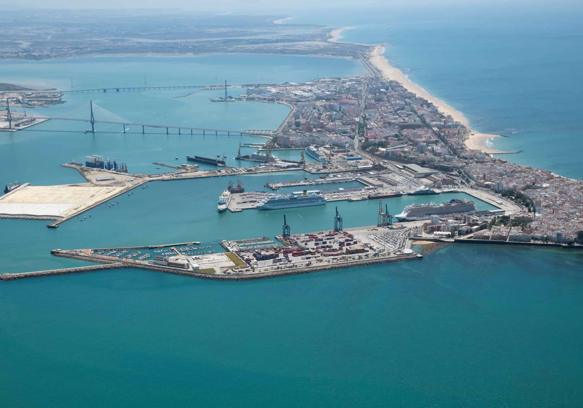 Imagen genérica del puerto de Cádiz