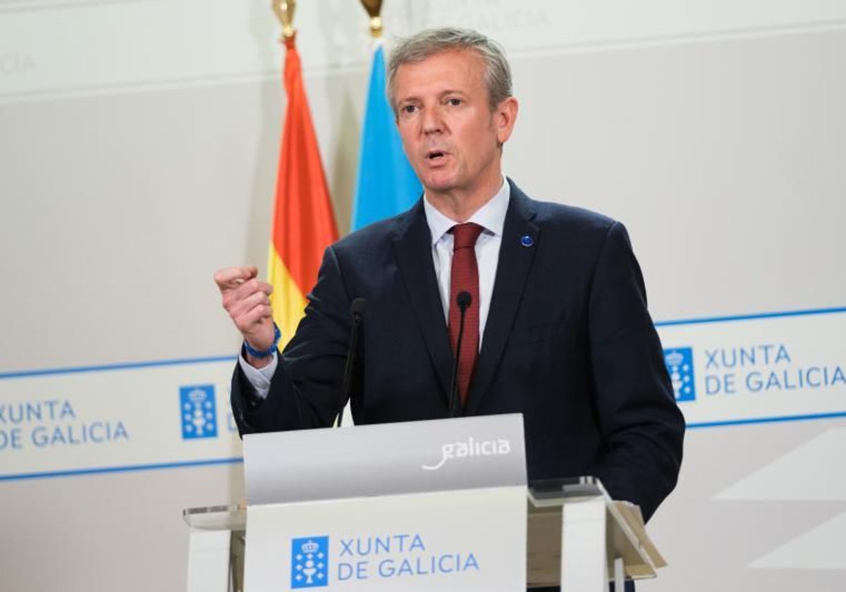 Alfonso Rueda comparece este jueves tras la reunión del Consello