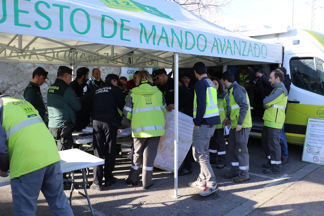 Fotos: así ha sido la búsqueda del hombre de 83 años desaparecido en Lucena