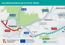 Transportes adjudica por 3,6 millones de euros la obra del carril bici en el Polígono junto a la TO-23