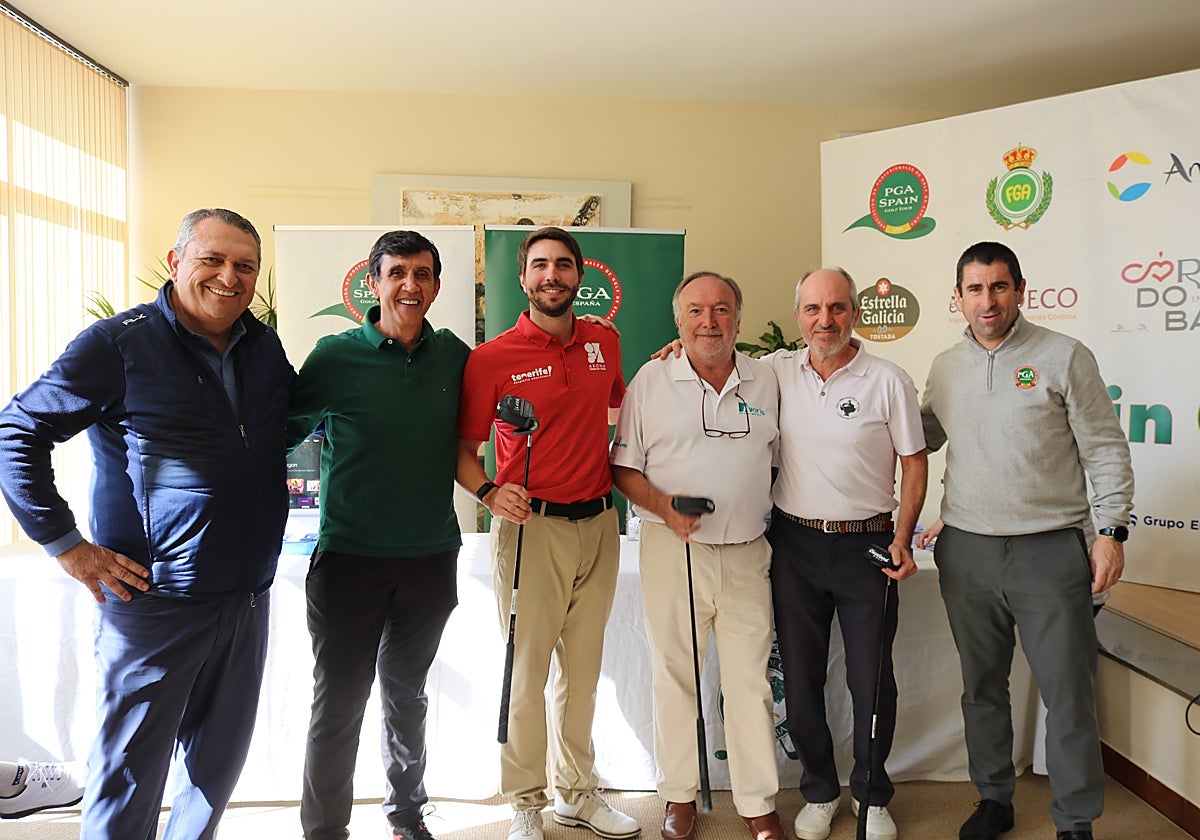 El campeón del Pro-Am del Campeonato de la PGA de España, Álvaro Hernández
