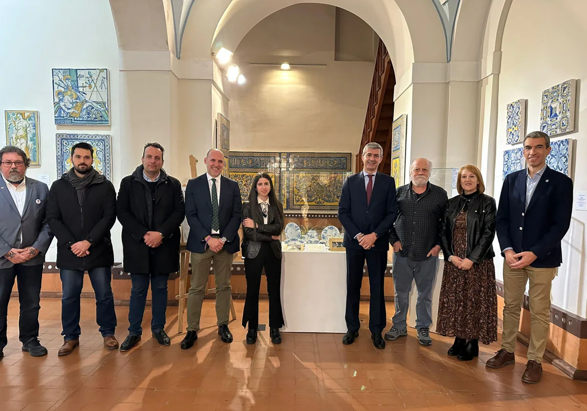 El delegado de la Junta en Toledo durante su visita al Museo Ruiz de Luna