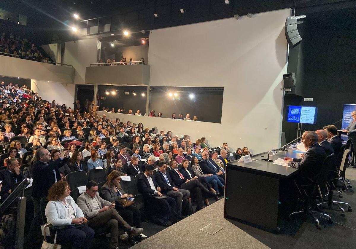 Imagen del I Congreso Nacional de Inteligencia Artificial en Enfermería del CECOVA en Elche