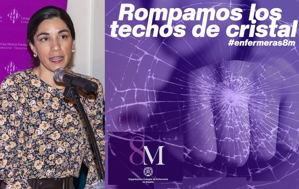 Imagen del cartel de COENV por este Día de la Mujer