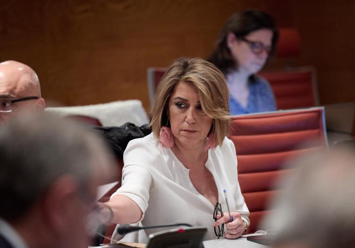 La senadora del PSOE Susana Díaz