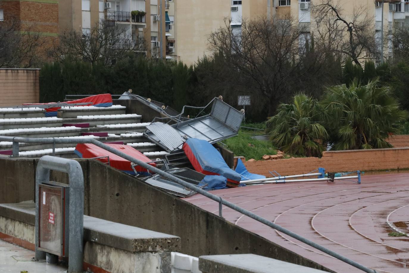 Fotos: los estragos de la lluvia y el viento en Córdoba