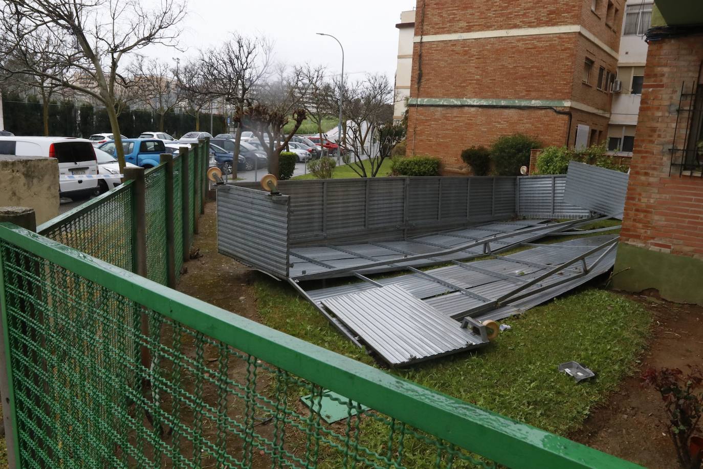 Fotos: los estragos de la lluvia y el viento en Córdoba