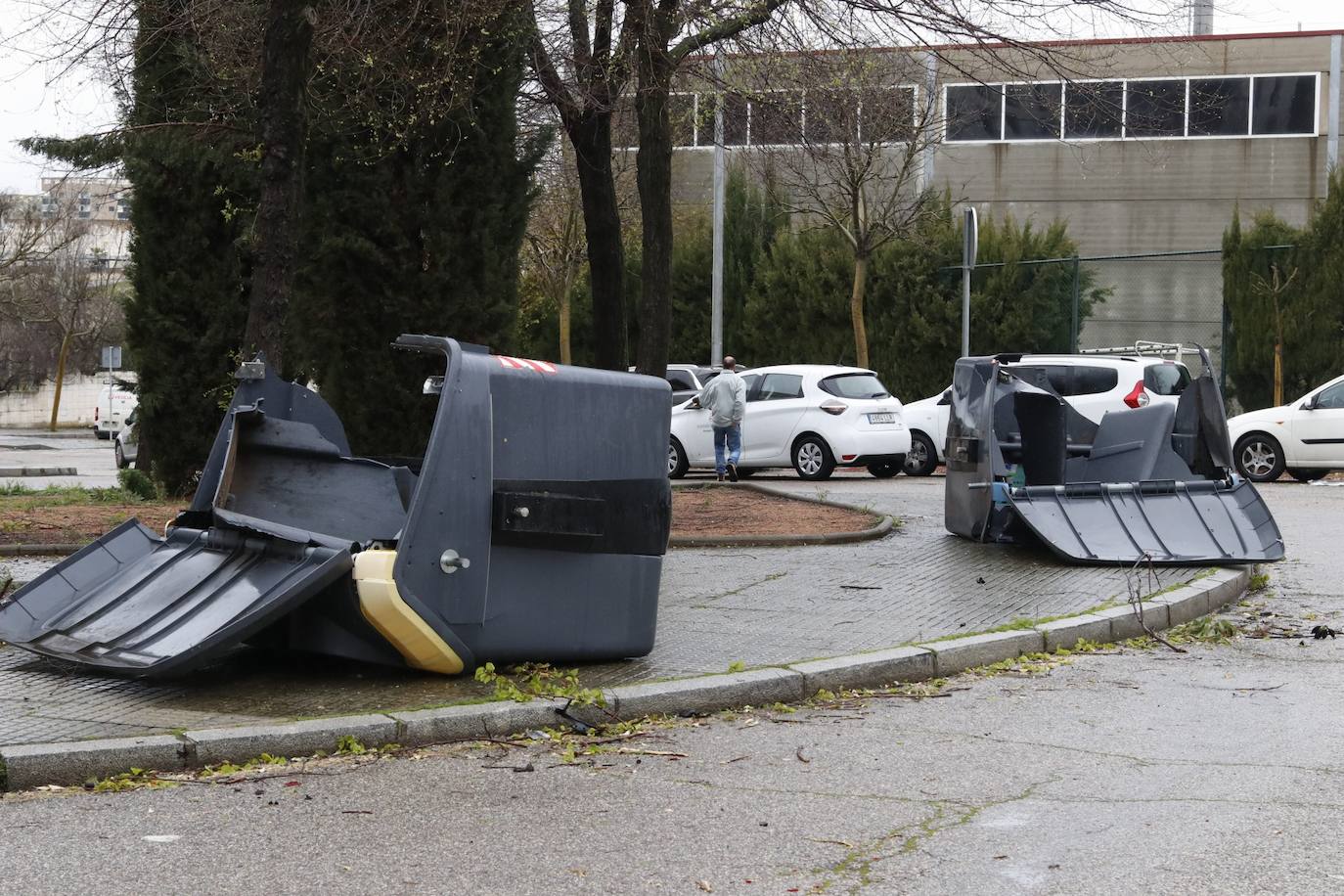 Fotos: los estragos de la lluvia y el viento en Córdoba